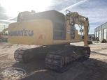 Side of Used Excavator for Sale,Back of Used Excavator under the sun,Back of Used Komatsu Excavator for Sale